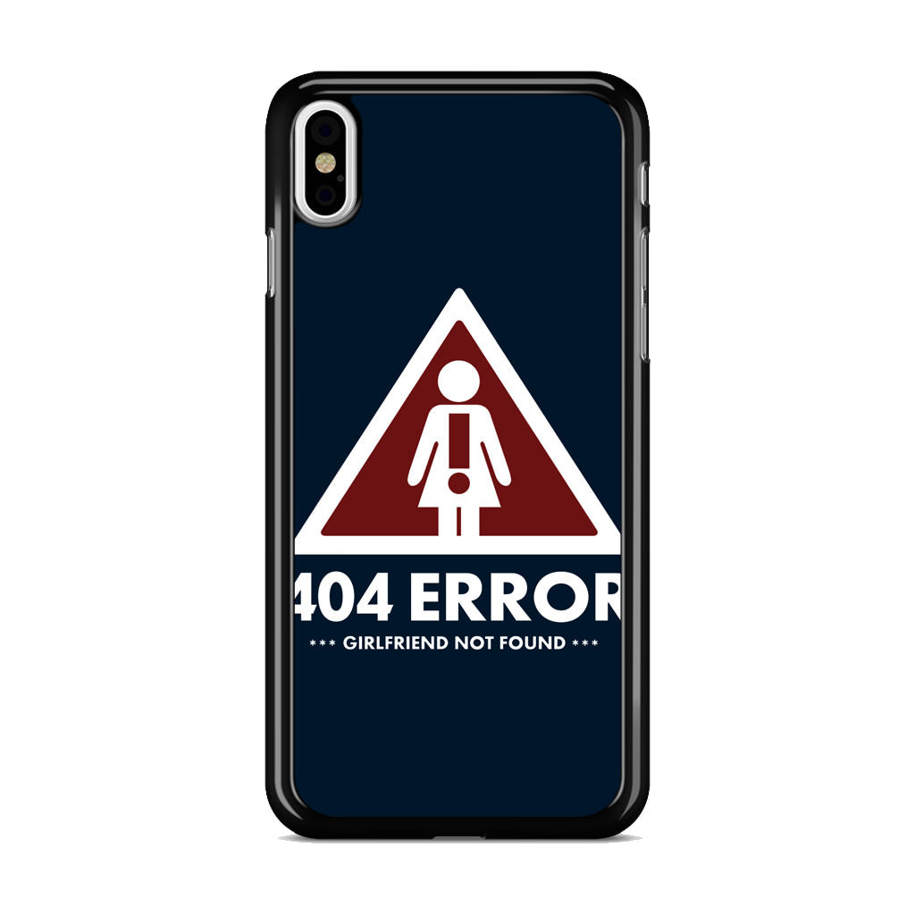 Girlfriend Not Found Error iPhone X / XS / XS Max Case