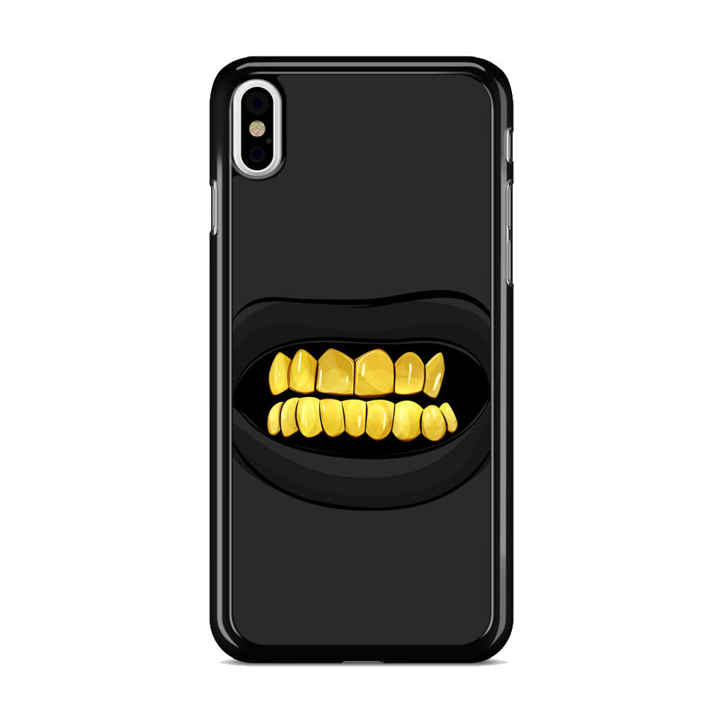 Gold Grillz iPhone X / XS / XS Max Case