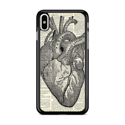 Heart Book Art iPhone X / XS / XS Max Case