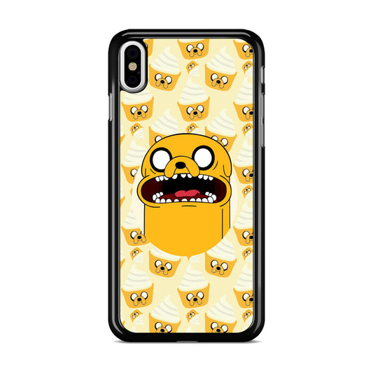 Hora de Advantura Cups Pattern iPhone X / XS / XS Max Case