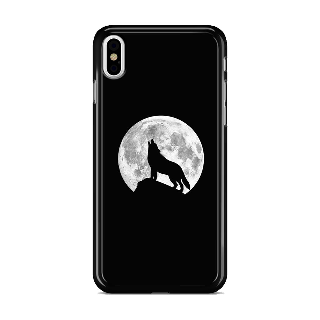 Howling Night Wolves iPhone X / XS / XS Max Case