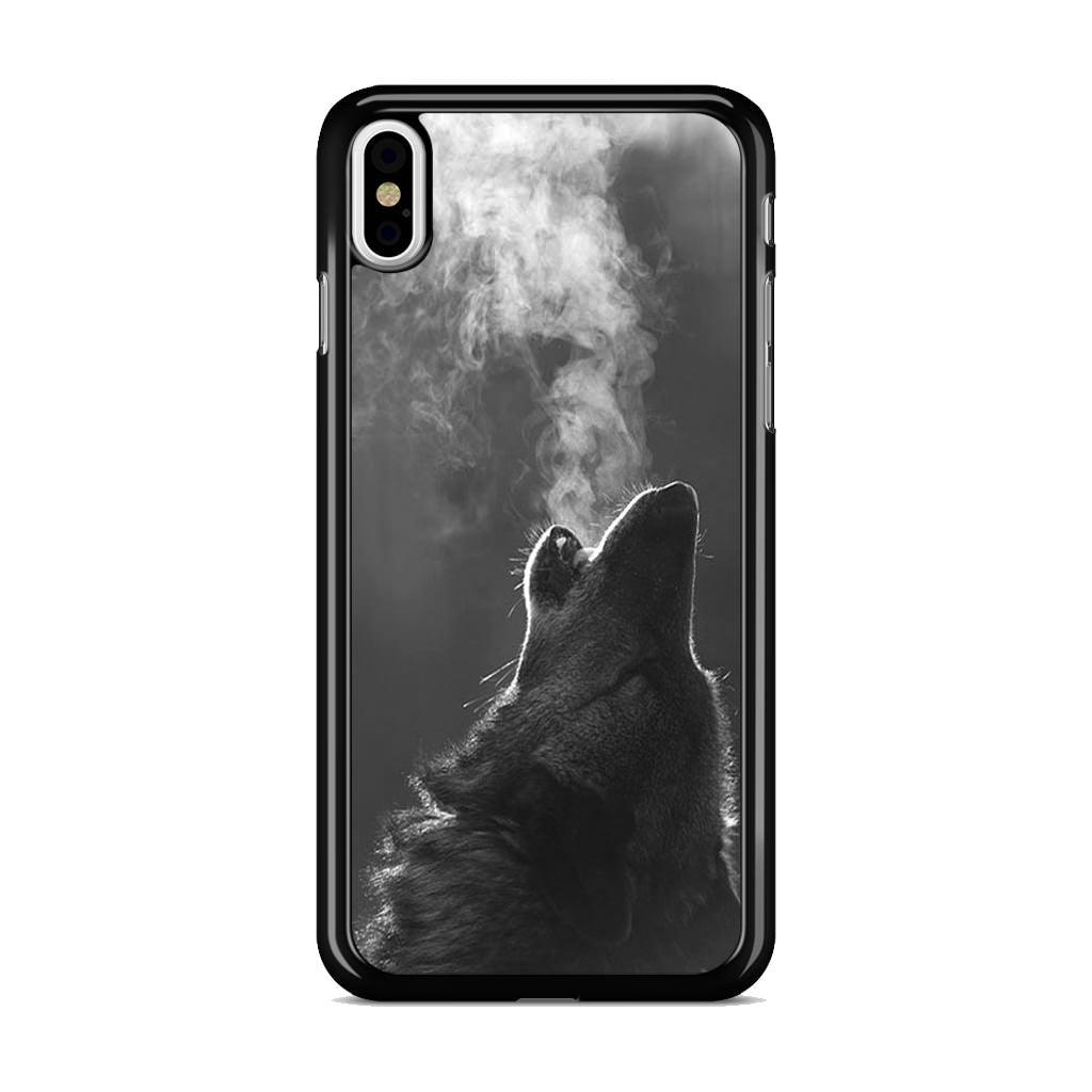 Howling Wolves Black and White iPhone X / XS / XS Max Case