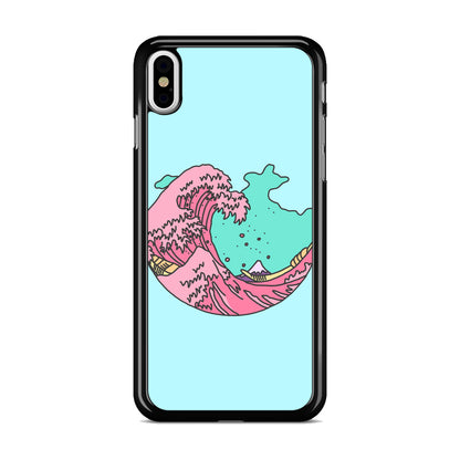 Japanese Pastel Wave iPhone X / XS / XS Max Case