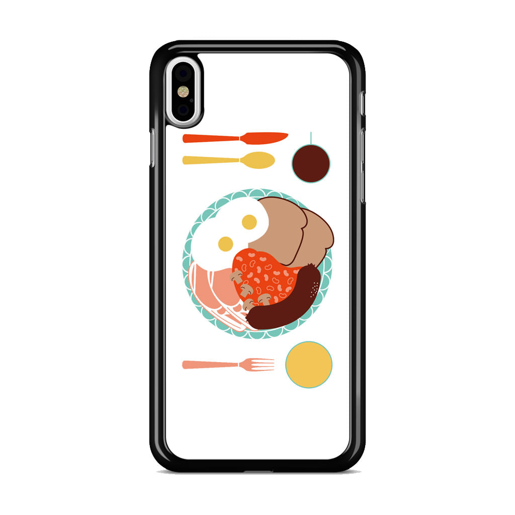 London Breakfast iPhone X / XS / XS Max Case