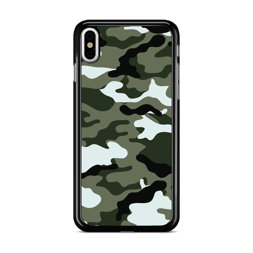 Military Green Camo iPhone X / XS / XS Max Case