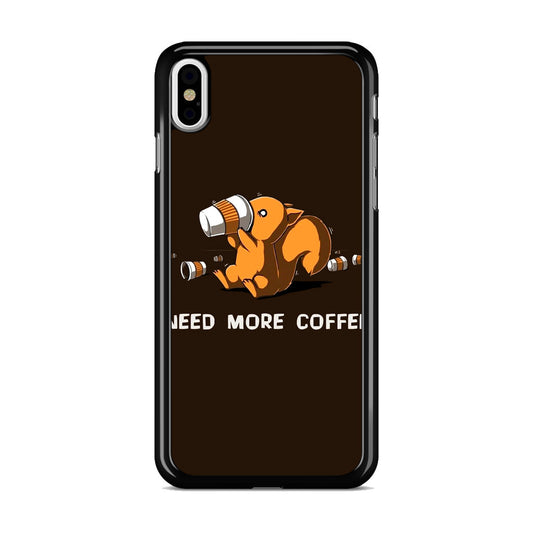 Need More Coffee Programmer Story iPhone X / XS / XS Max Case