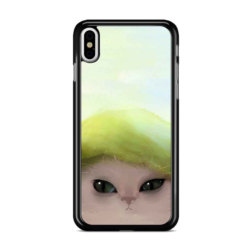 Noble Lazy Smart Kitten iPhone X / XS / XS Max Case