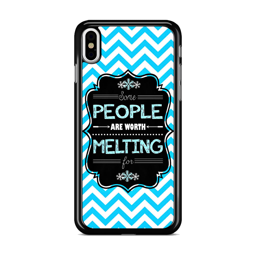 Olaf Quotes iPhone X / XS / XS Max Case