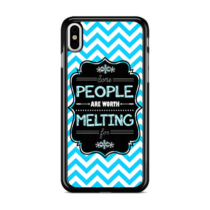 Olaf Quotes iPhone X / XS / XS Max Case