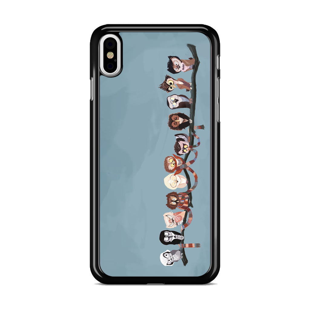 Owls on The Branch iPhone X / XS / XS Max Case