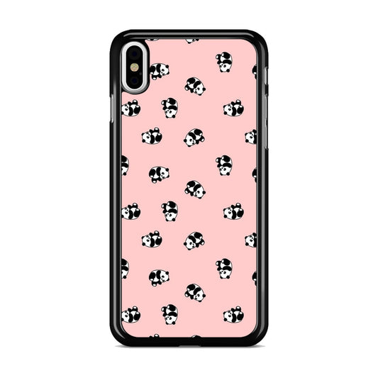 Pandas Pattern iPhone X / XS / XS Max Case