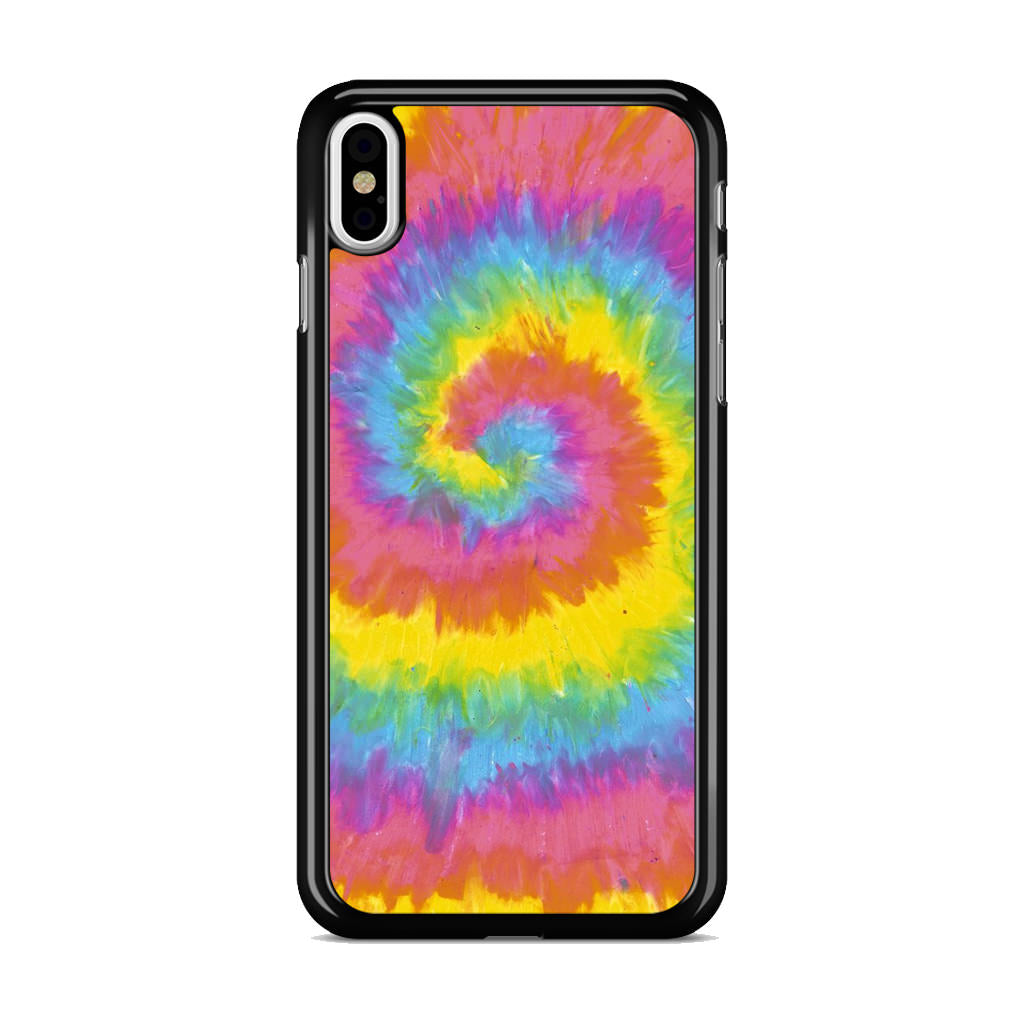 Pastel Rainbow Tie Dye iPhone X / XS / XS Max Case