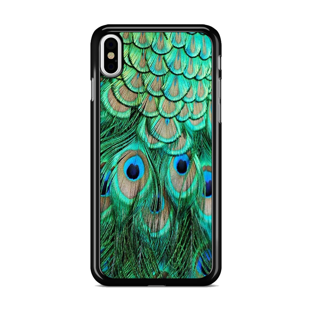 Peacock Feather iPhone X / XS / XS Max Case