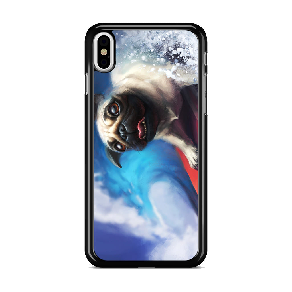 Pug Surfers iPhone X / XS / XS Max Case