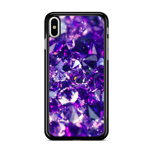 Purple Crystal iPhone X / XS / XS Max Case