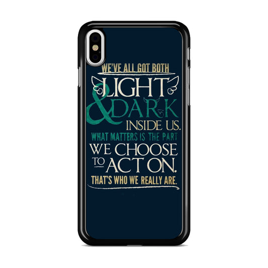 Sirius Black Quotes iPhone X / XS / XS Max Case