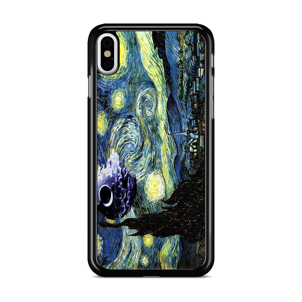 Skellington on a Starry Night iPhone X / XS / XS Max Case