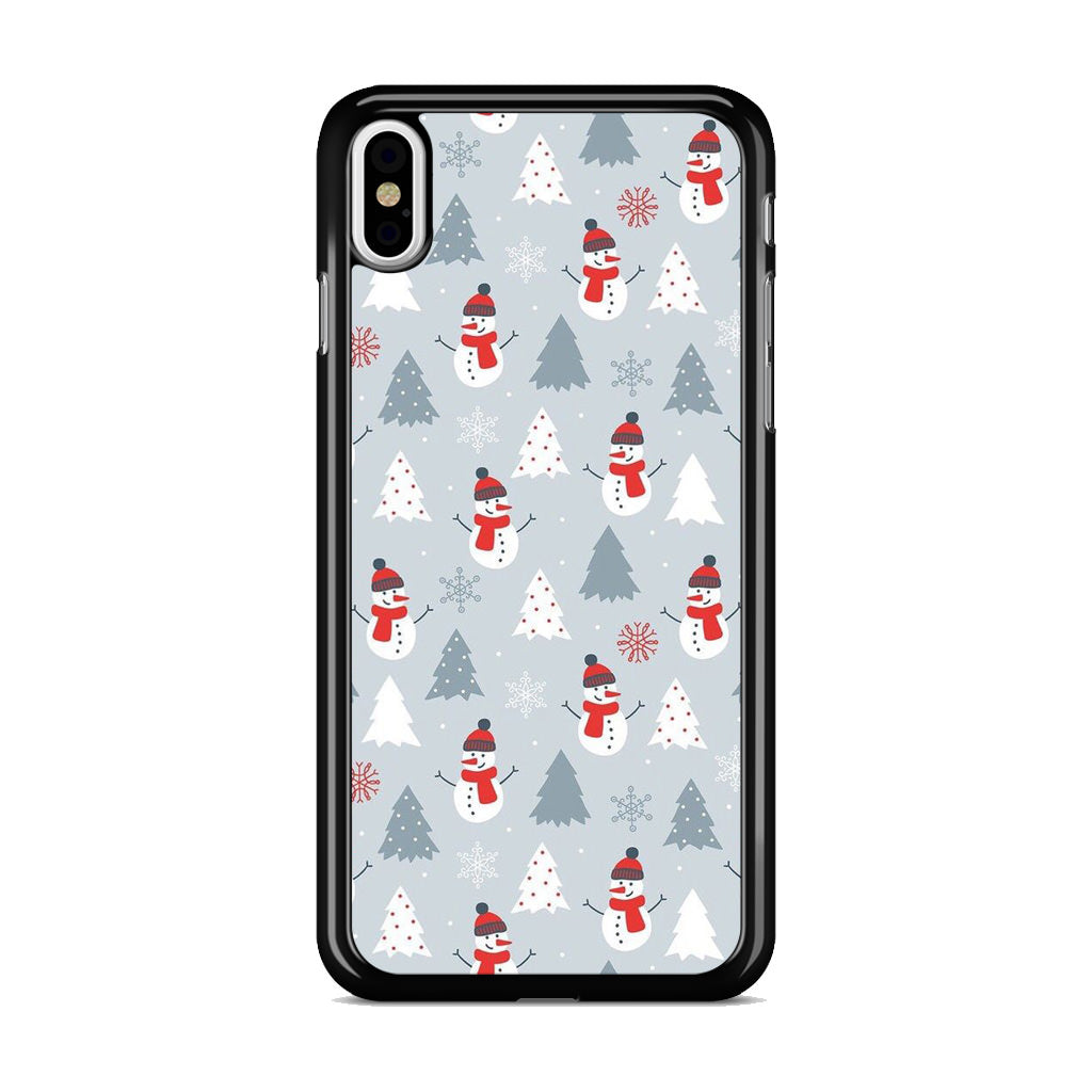 Snowmans Pattern iPhone X / XS / XS Max Case