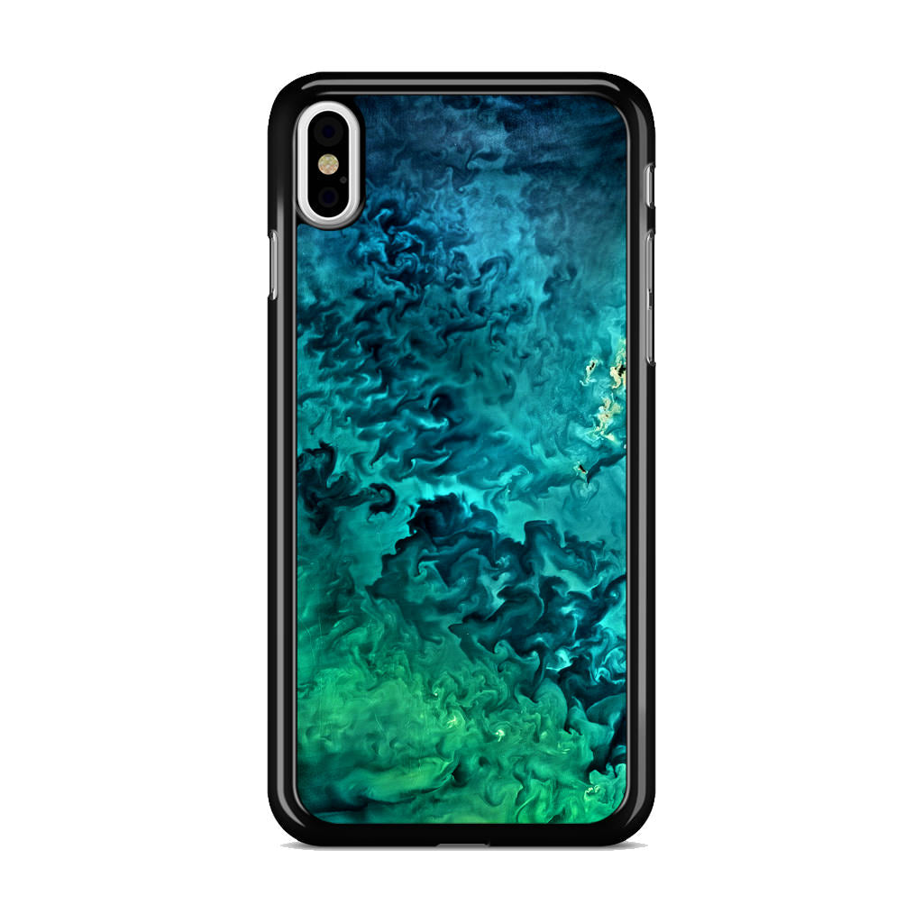 Swirls In The Yellow Sea iPhone X / XS / XS Max Case