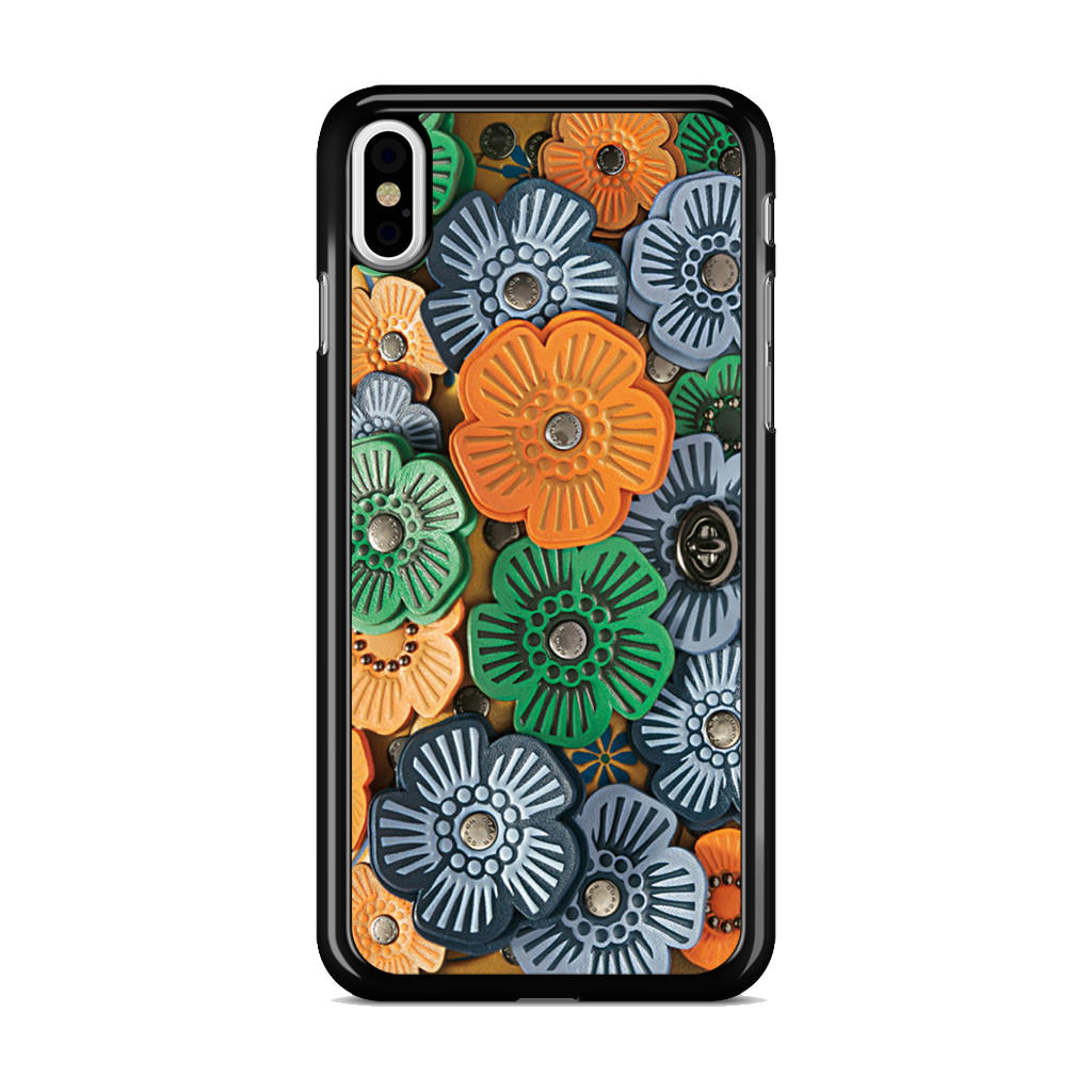 Tea Rose Applique iPhone X / XS / XS Max Case