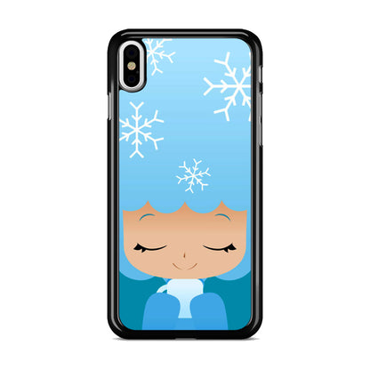 Winter Afro Girl iPhone X / XS / XS Max Case