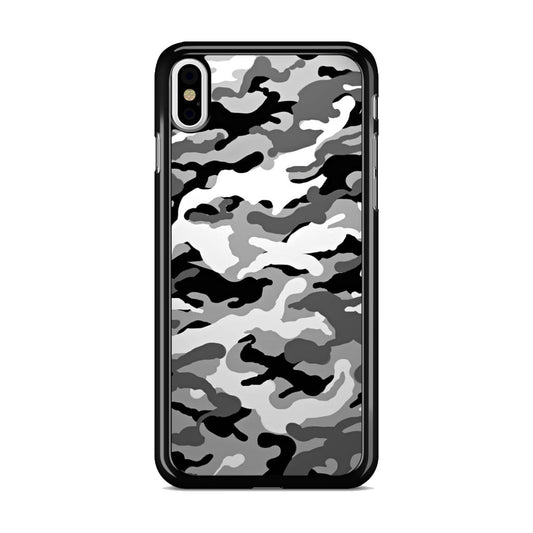 Winter Army Camo iPhone X / XS / XS Max Case