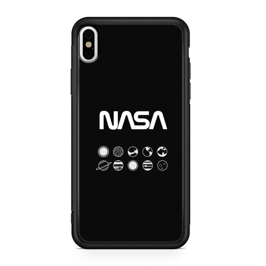 NASA Minimalist iPhone X / XS / XS Max Case