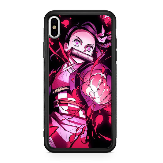 Nezuko Blood Demon Art iPhone X / XS / XS Max Case