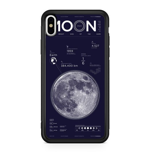 The Moon iPhone X / XS / XS Max Case