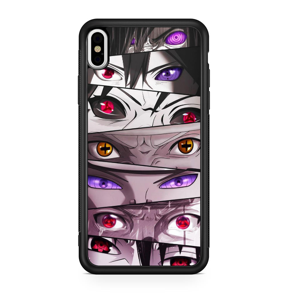 The Powerful Eyes on Naruto iPhone X / XS / XS Max Case