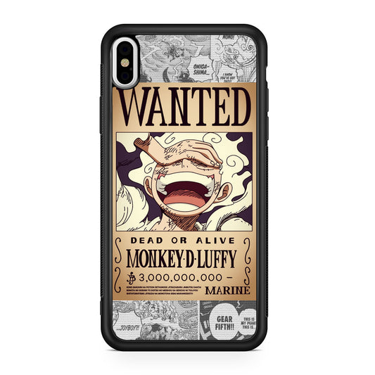 Gear 5 Wanted Poster iPhone X / XS / XS Max Case