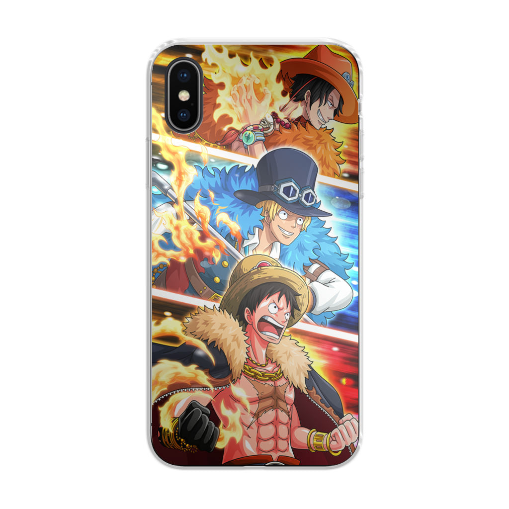 Ace Sabo Luffy iPhone X / XS / XS Max Case