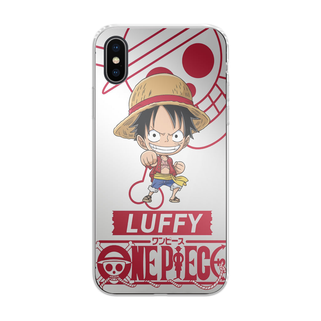 Chibi Luffy iPhone X / XS / XS Max Case