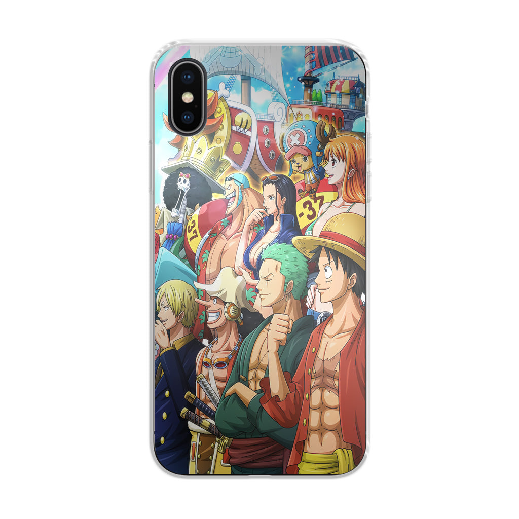 Crew of Mugiwara Pirate iPhone X / XS / XS Max Case