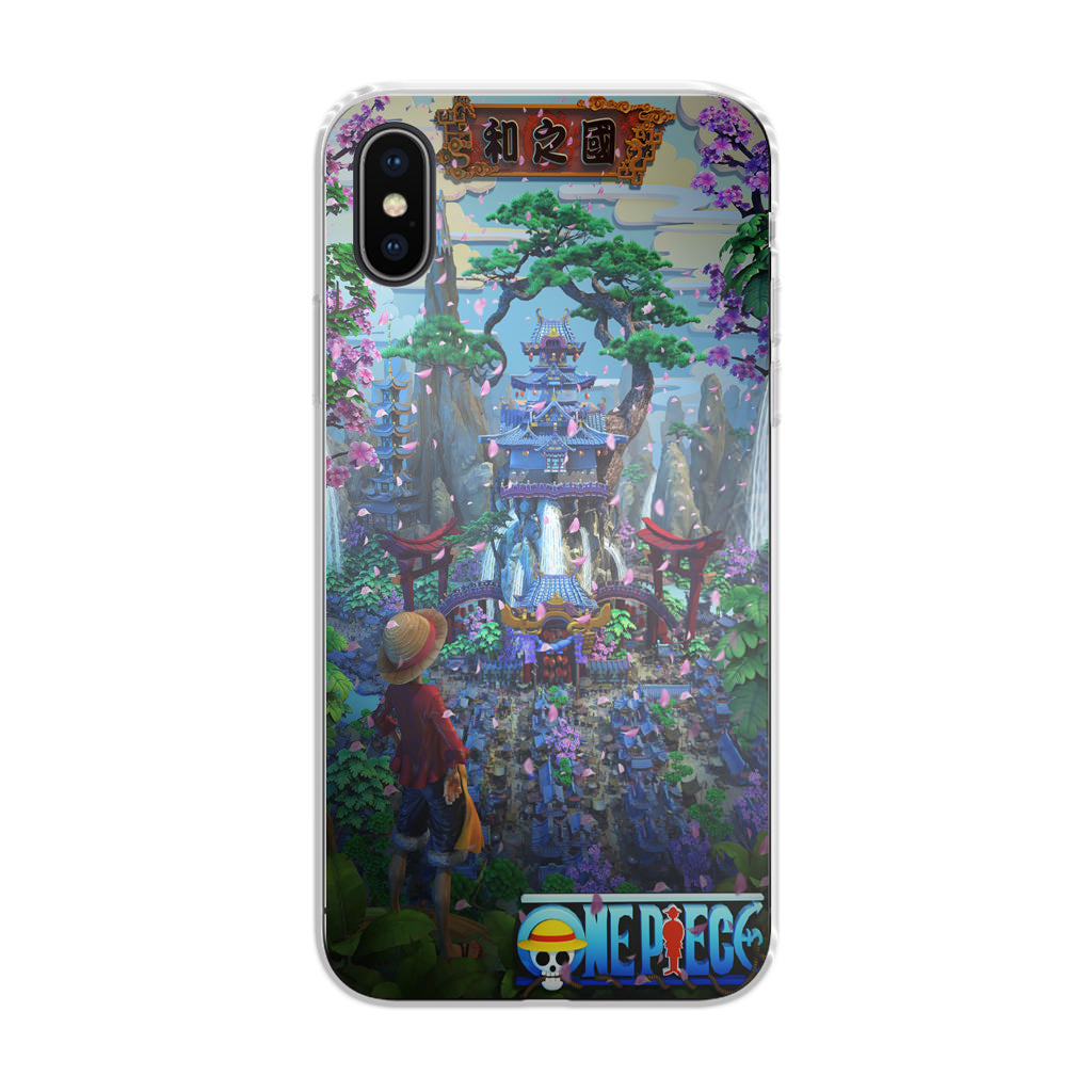 Flower Capital of Wano One Piece iPhone X / XS / XS Max Case