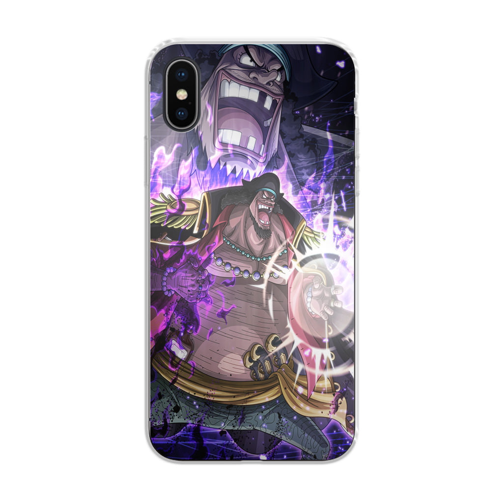 Kurohige With Two Devil Fruits Power iPhone X / XS / XS Max Case