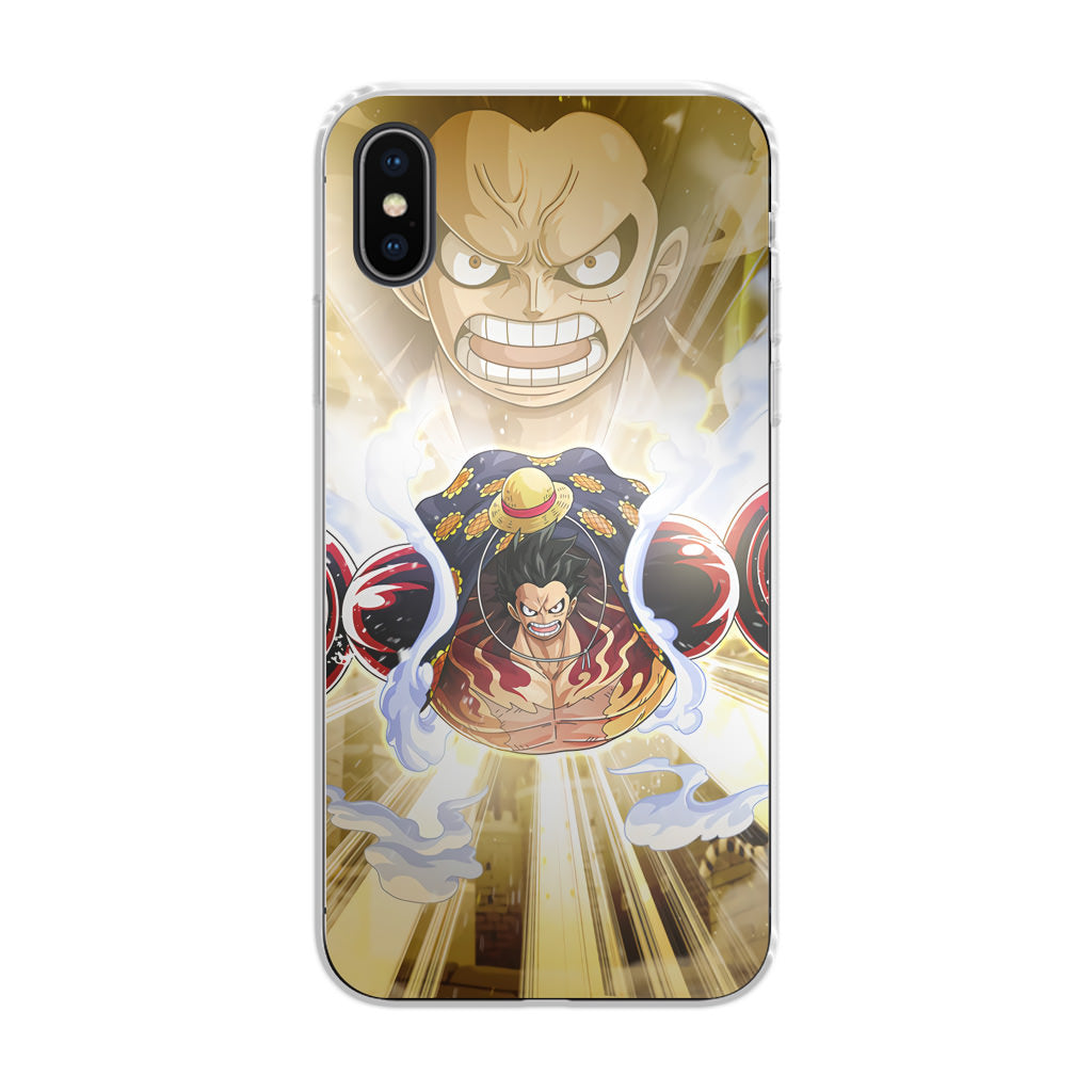 Luffy Flying Bounce Man iPhone X / XS / XS Max Case