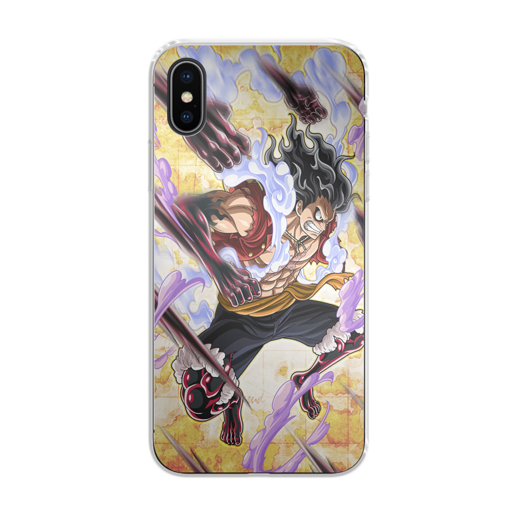 Luffy Gomu Gomu No Black Mamba iPhone X / XS / XS Max Case