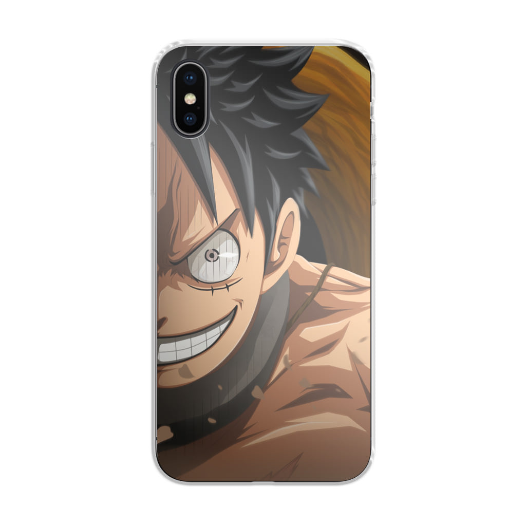 Luffy Half Smile iPhone X / XS / XS Max Case