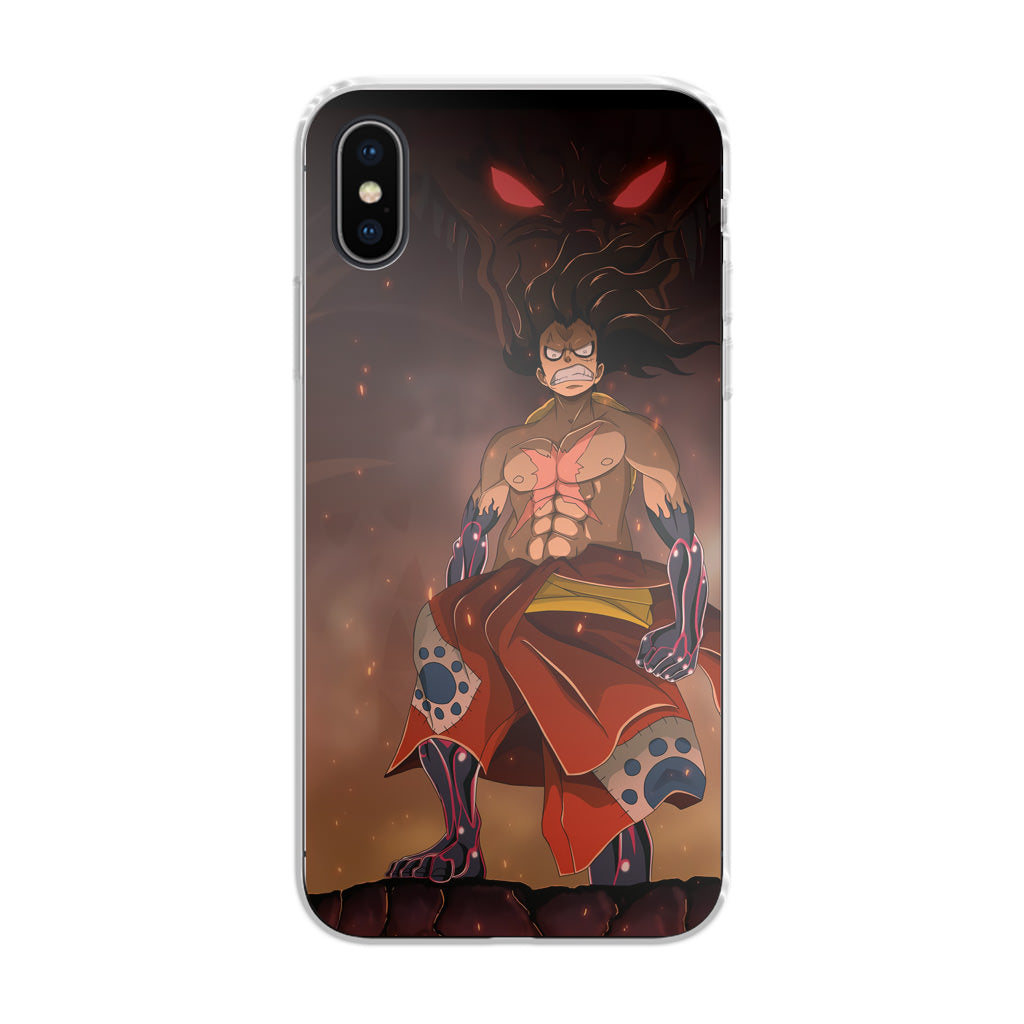 Luffy Snake Man Form iPhone X / XS / XS Max Case