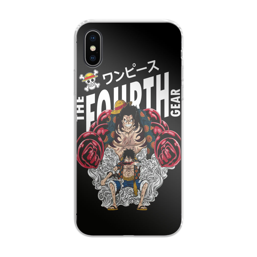 Luffy The Fourth Gear Black iPhone X / XS / XS Max Case