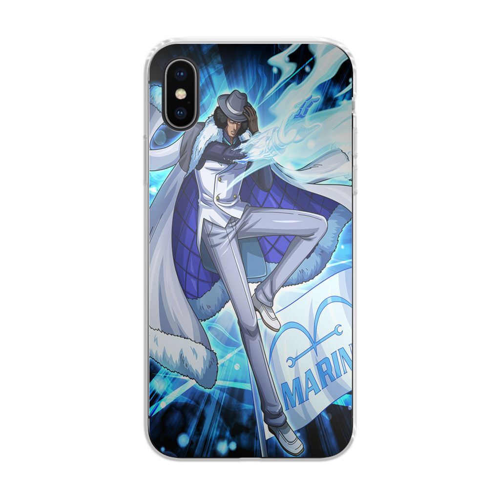 Marine Admiral Kuzan iPhone X / XS / XS Max Case