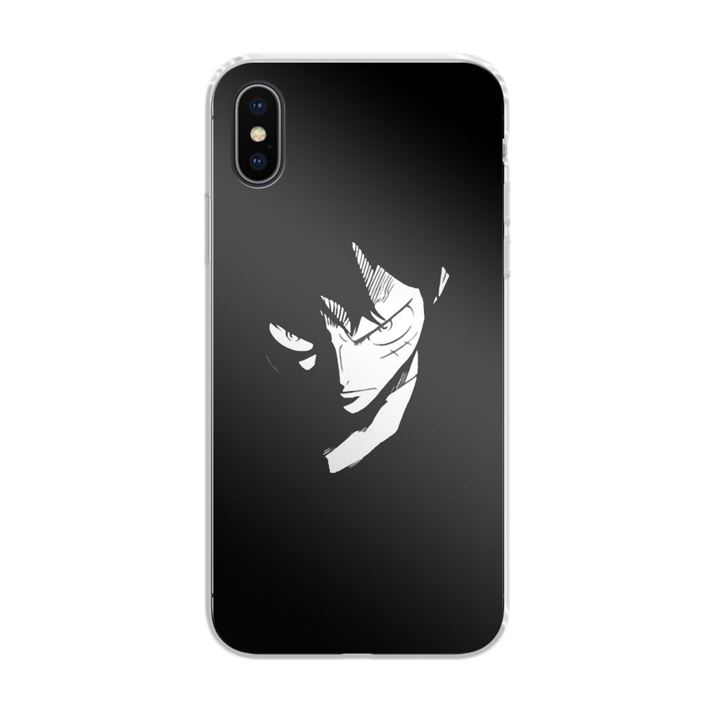 Monkey D Luffy Silhouette iPhone X / XS / XS Max Case