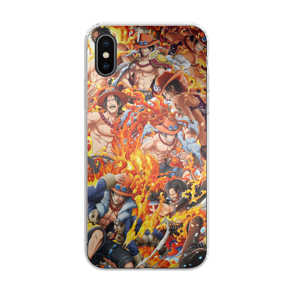 Portgas D Ace Collections iPhone X / XS / XS Max Case