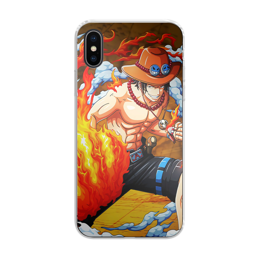 Portgas D Ace Hiken iPhone X / XS / XS Max Case