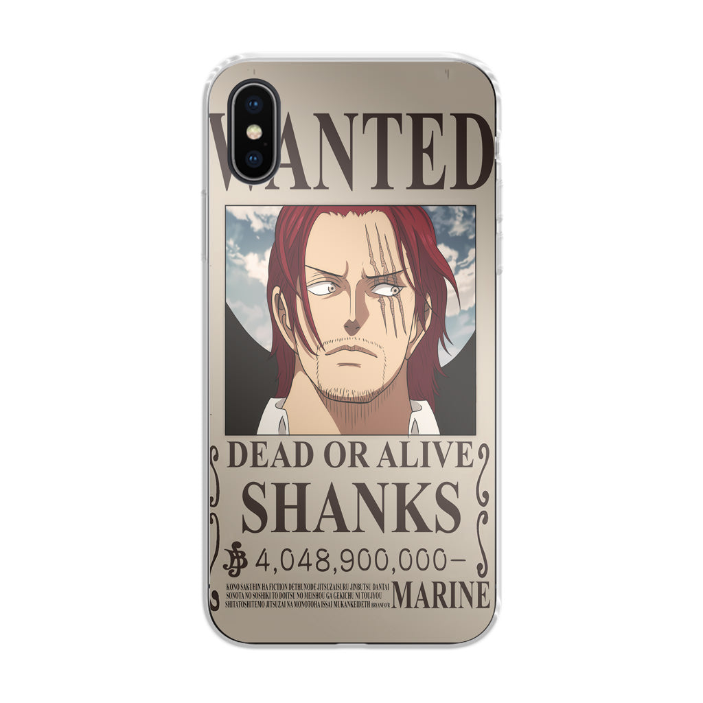 Shanks Bounty iPhone X / XS / XS Max Case