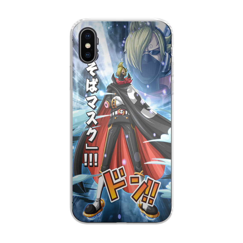 Stealth Black Sanji iPhone X / XS / XS Max Case