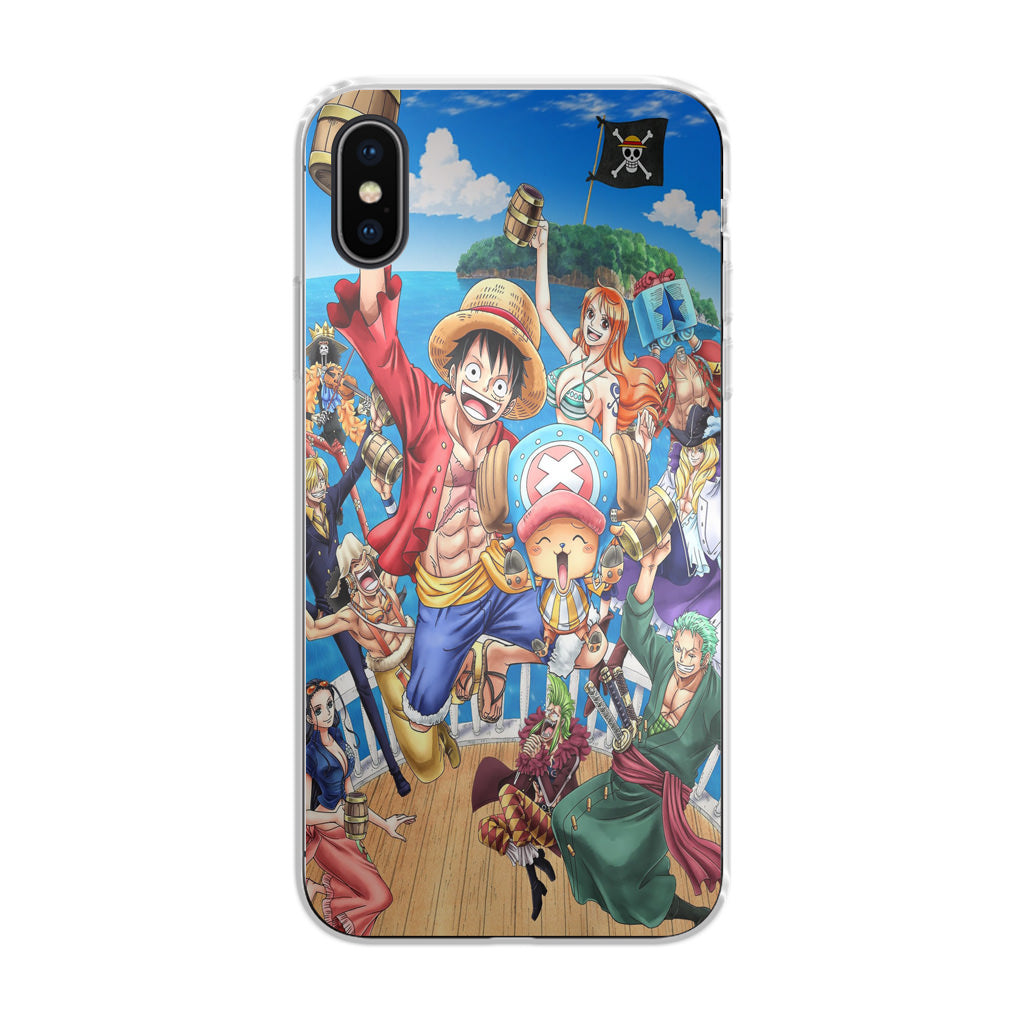 Straw Hat Pirates And Allies iPhone X / XS / XS Max Case