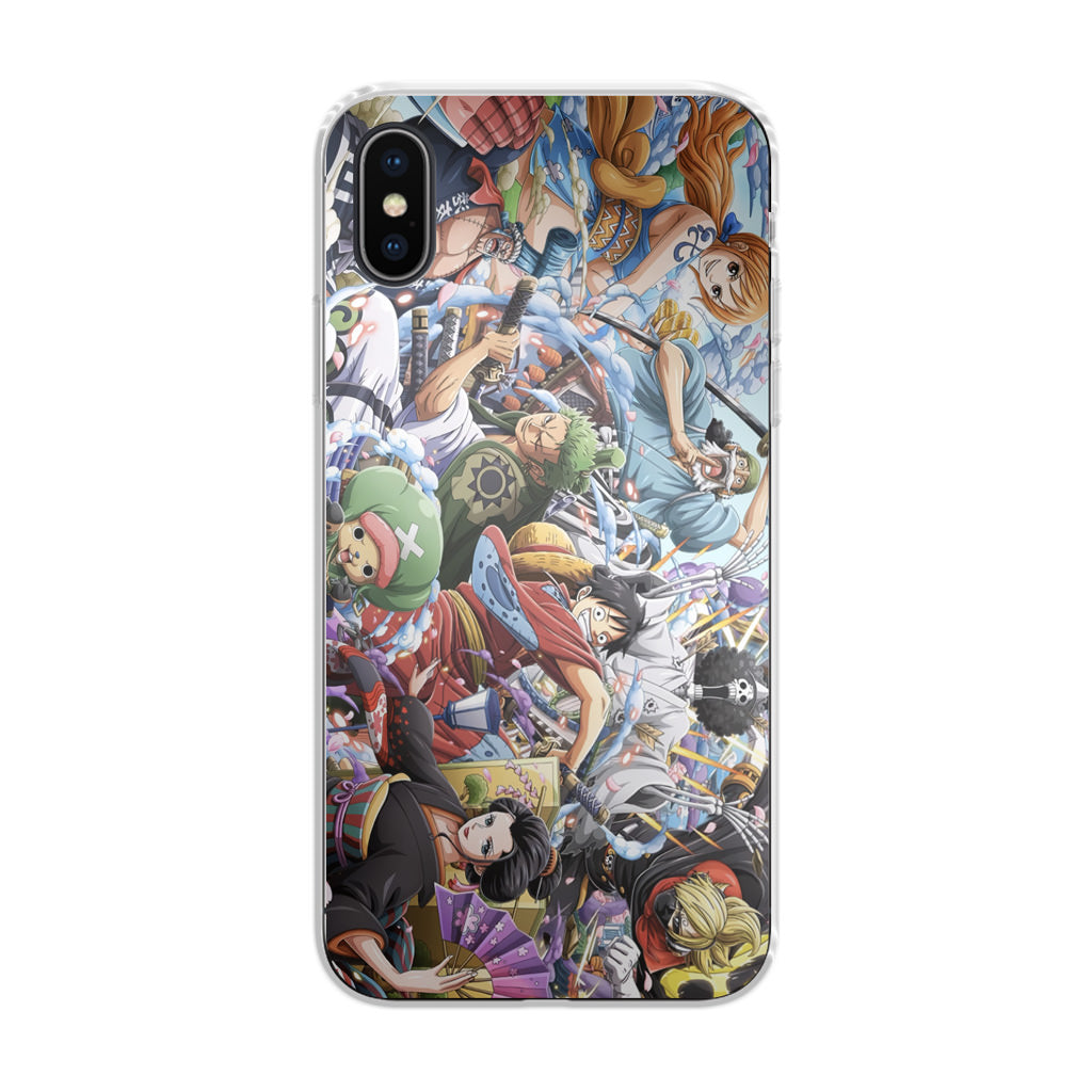 Straw Hat Pirates Arc Wano iPhone X / XS / XS Max Case