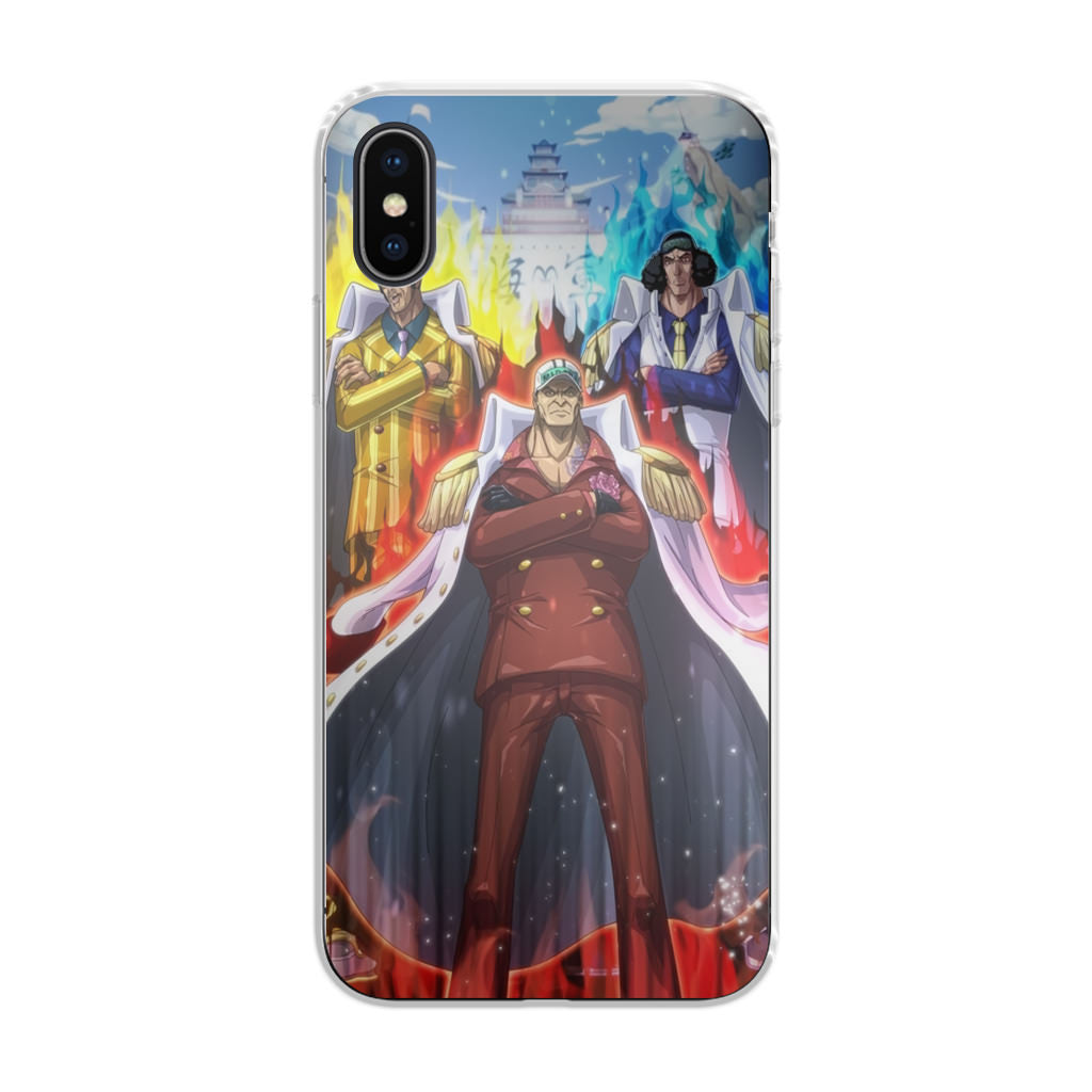 Three Admirals of the Golden Age of Piracy iPhone X / XS / XS Max Case